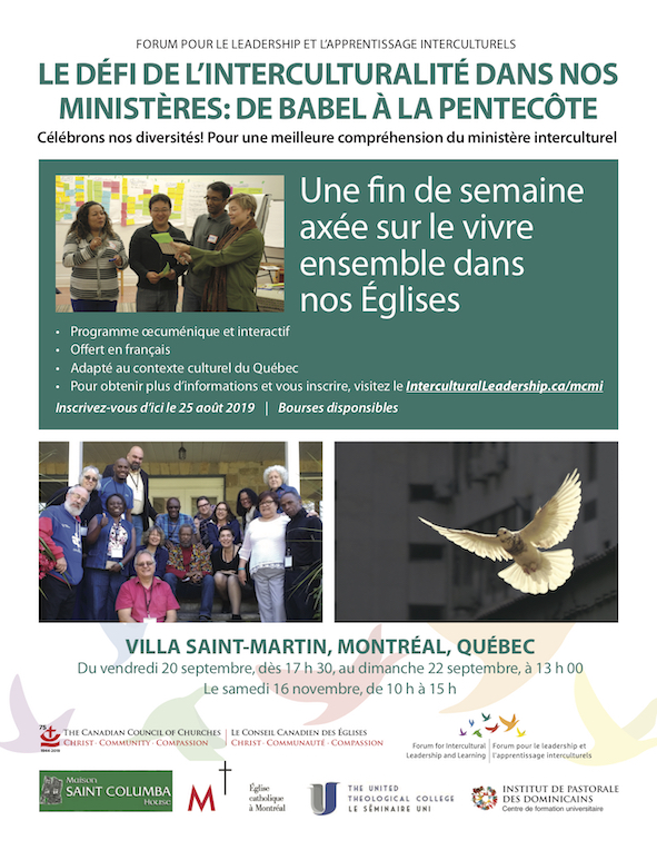Le défi de l’interculturalité dans nos ministères: de Babel à la Pentecôte