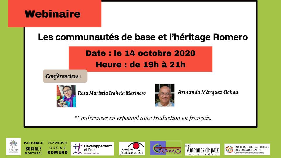 Les communautés de base et l’héritage Romero